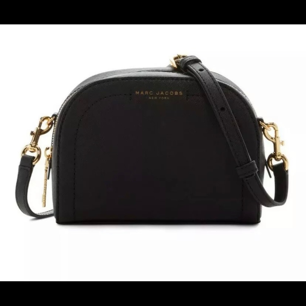 Marc Jacobs Playback Crossbody Black Leather